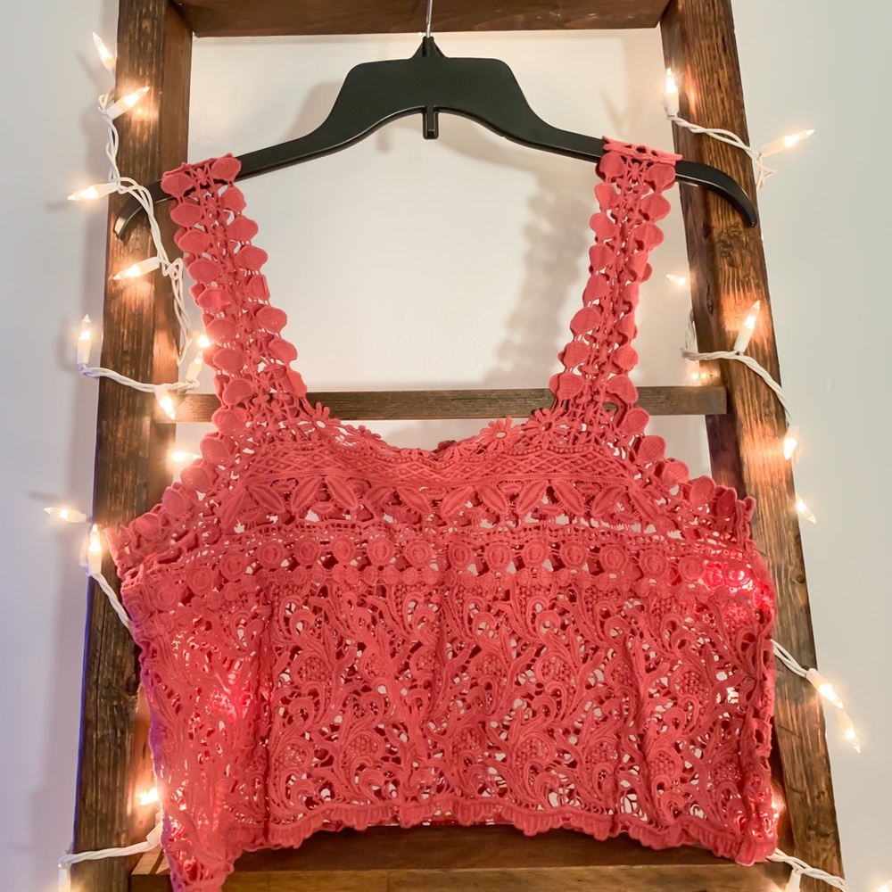 Summery Crochet Crop Top